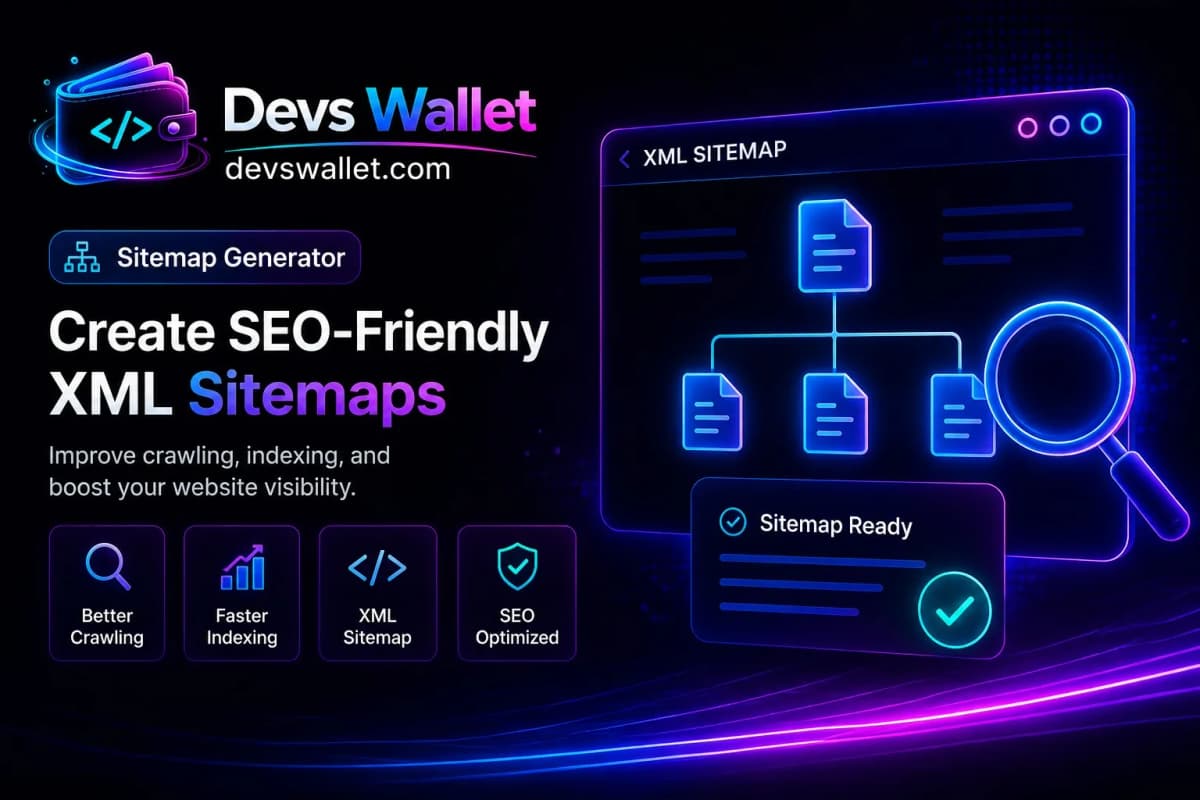 Sitemap Generator SEO guide showing XML sitemap creation and search engine indexing