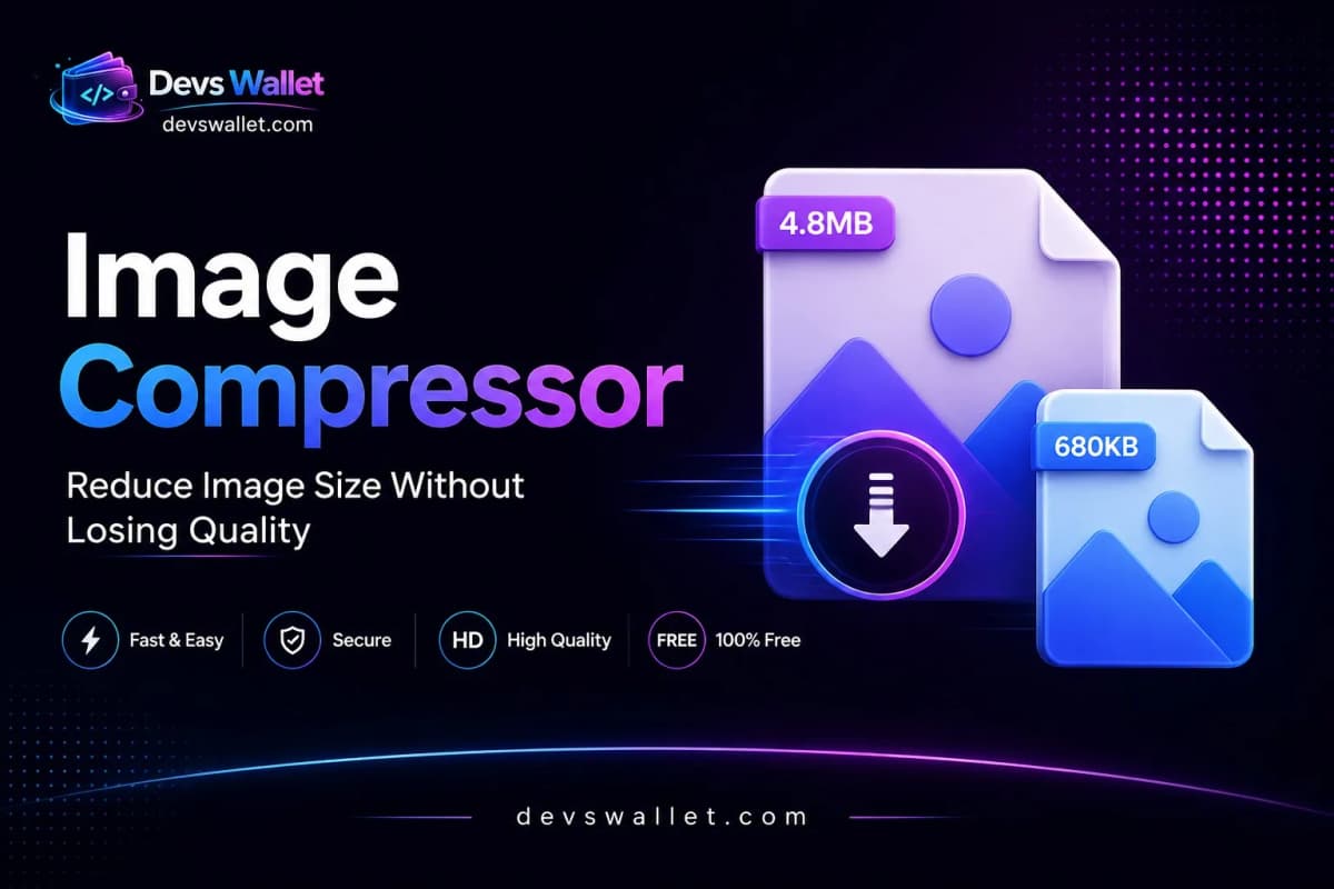 Free Online Image Compressor Tool to Reduce JPG PNG WEBP and GIF File Size